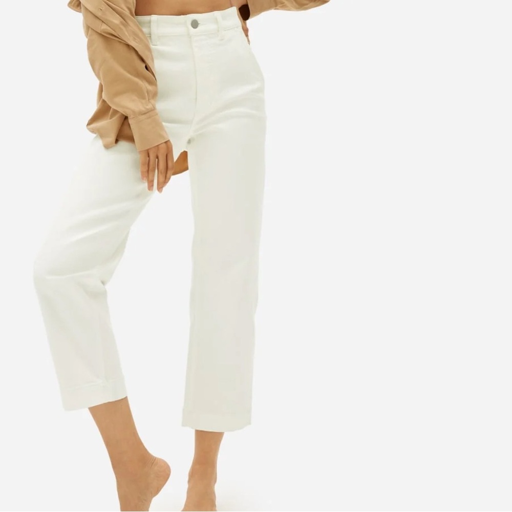 Everlane Straight Leg Crop SHORT Jeans/Pants